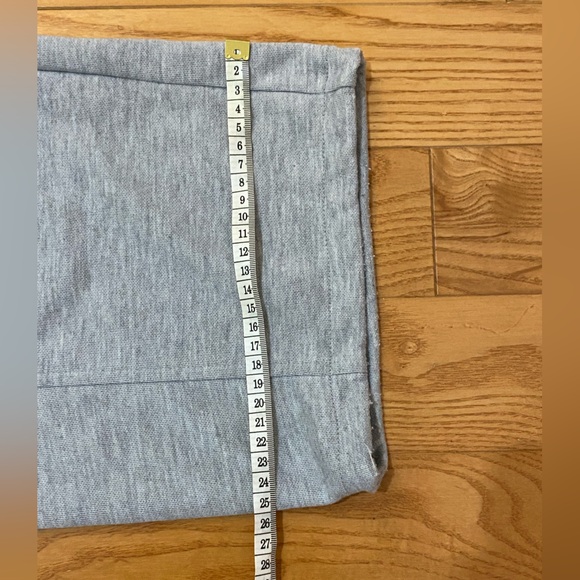 common unique 2 Way Waist Banding Wide Track Pants Grey - Picture 8 of 9